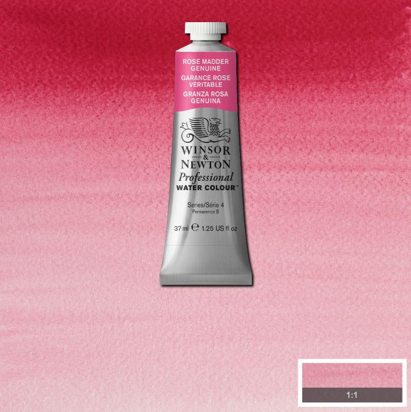 Winsor & Newton Artists' W/C 37ml Rose Madder Genuine