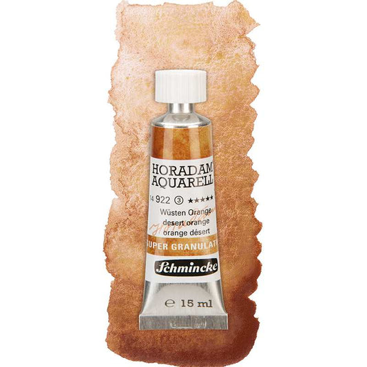 Schmincke Horadam Watercolour Supergranulating 15ml 922 Desert Orange