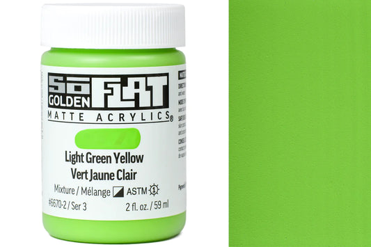 Golden SoFlat 59ml Light Green Yellow