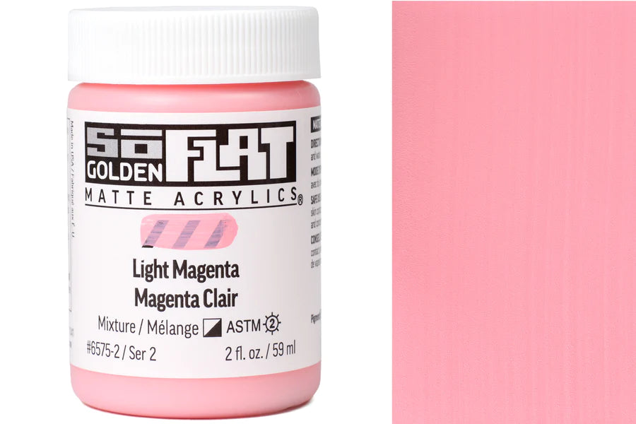 Golden SoFlat 59ml Light Magenta