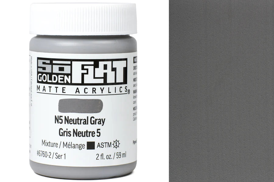 Golden SoFlat 59ml N5 Neutral Gray