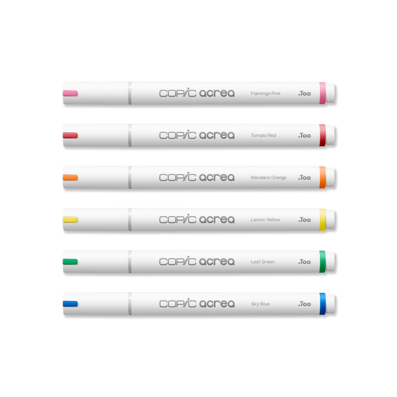 Copic Acrea Paint Marker Set 6 Vivid