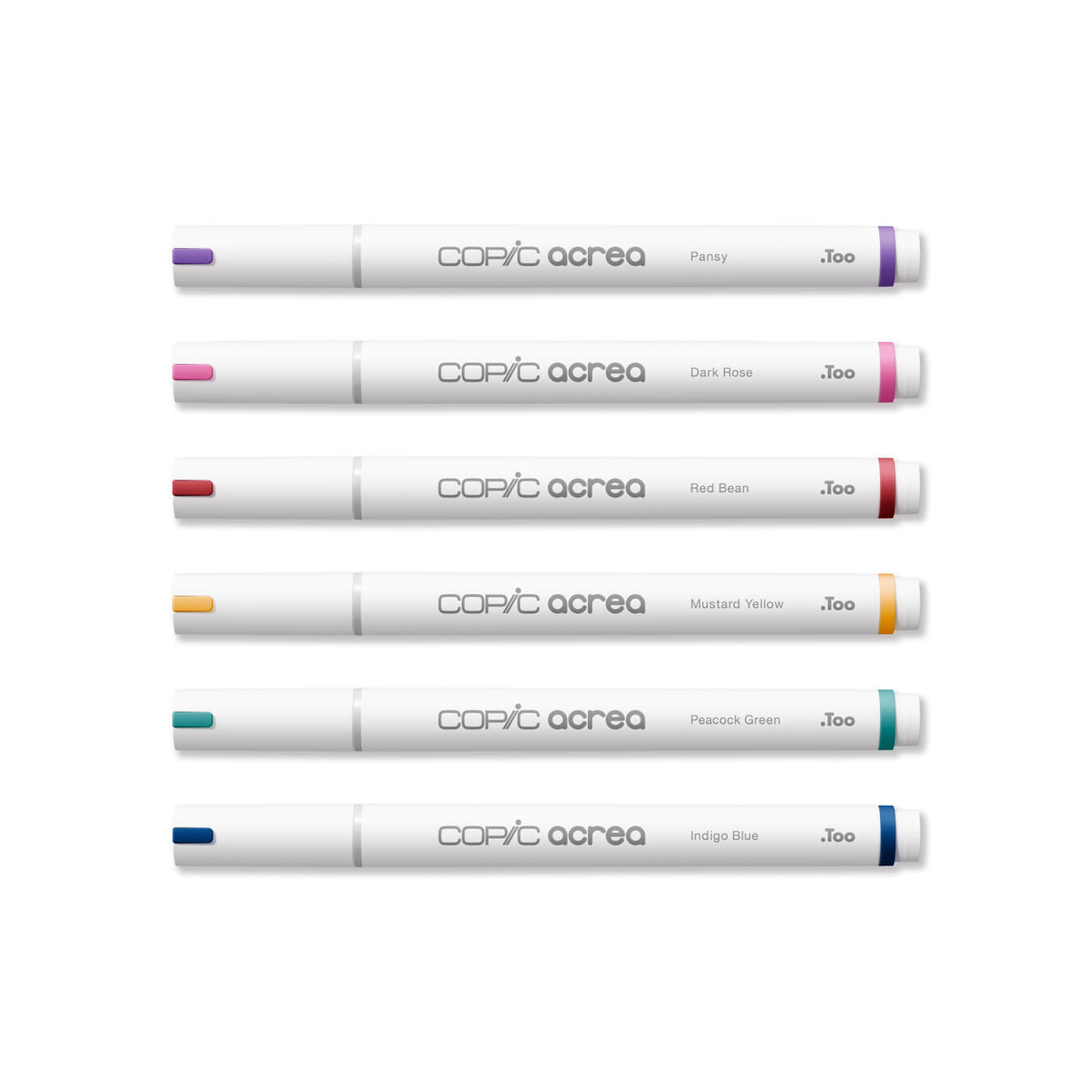 Copic Acrea Paint Marker Set 6 Deep