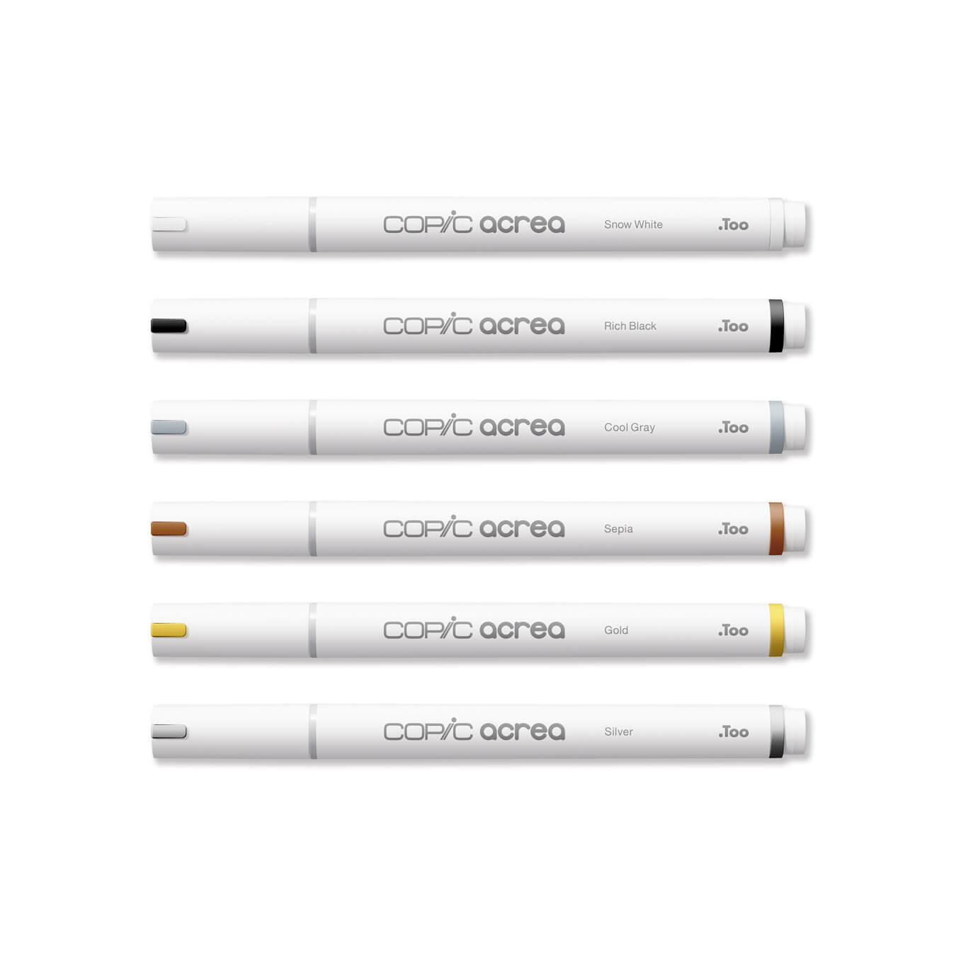 Copic Acrea Paint Marker Set 6 Essentials