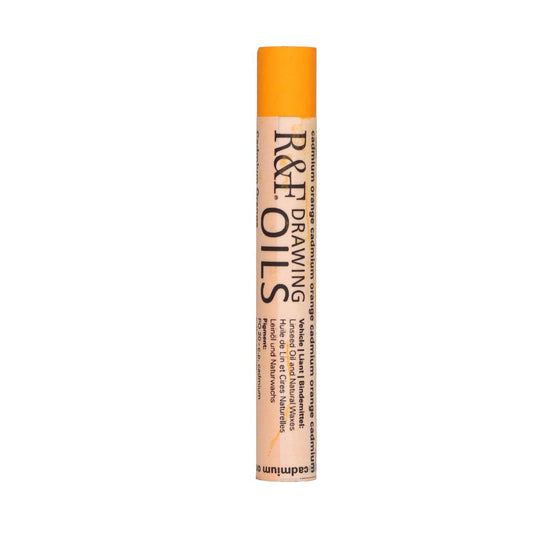 R&F Drawing Oils 12ml Cadmium Orange