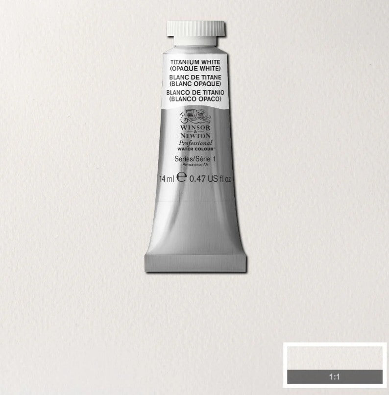 Winsor & Newton Artists' Watercolour 14ml Titanium White (Opaque)