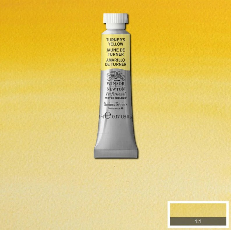 Winsor & Newton Artists' Watercolour 5ml Turner's Yellow