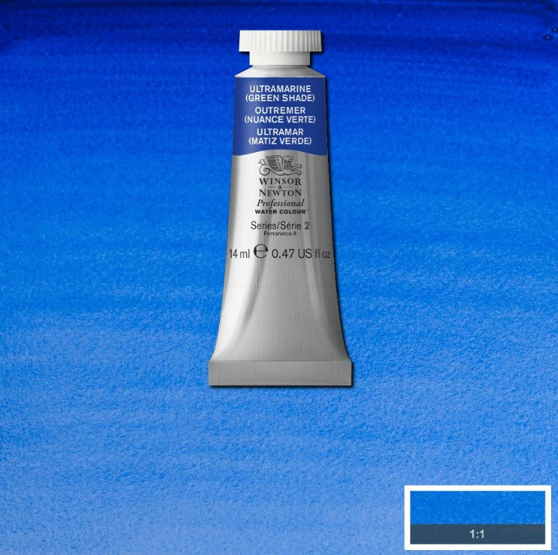 Winsor & Newton Artists' Watercolour 14ml Ultramarine (Green Shade)