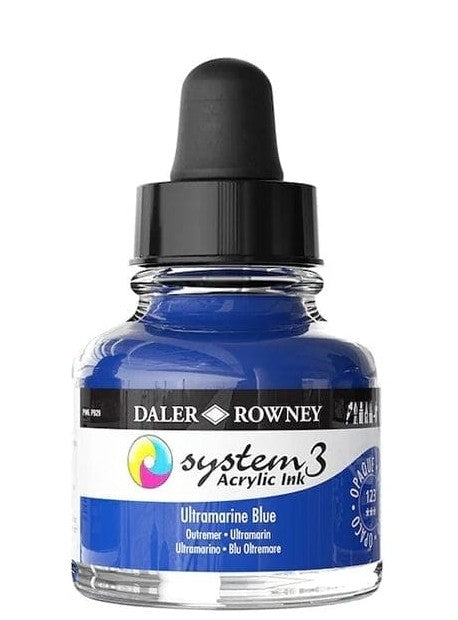 Daler System3 Ink 29.5ml 123 Ultramarine Blue