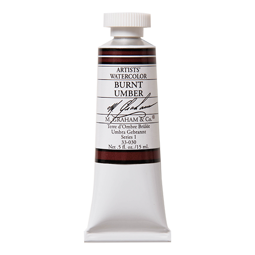 M Graham Watercolour 15ml Series 1 Burnt Umber (Online Only)