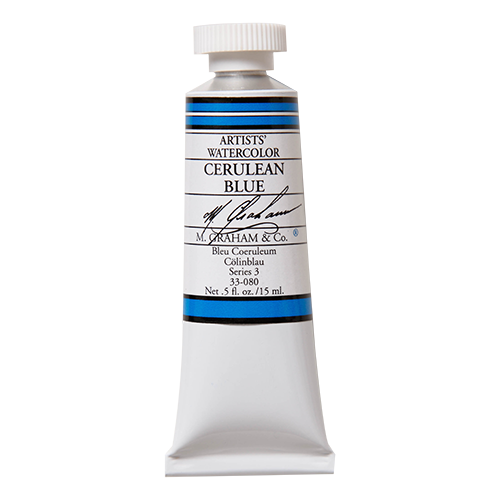 M Graham Watercolour 15ml Series 3 Cerulean Blue (Online Only)