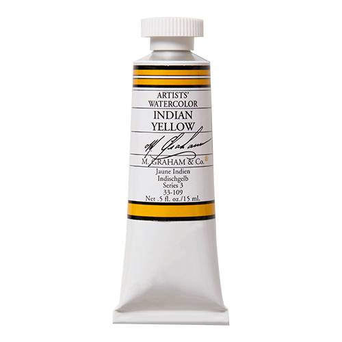 M Graham Watercolour 15ml Series 3 Indian  Yellow (Online Only)