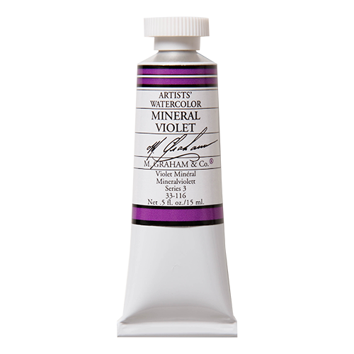 M Graham Watercolour 15ml Series 3 Mineral Violet (Online Only)