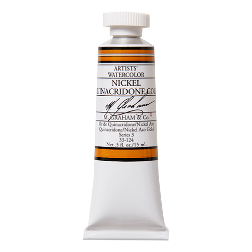 M Graham Watercolour 15ml Series 3 Nickel Quinacridone Gold (Online Only)