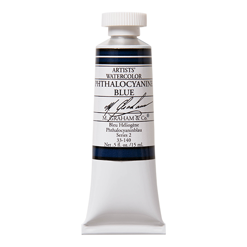 M Graham Watercolour 15ml Phthalo Blue