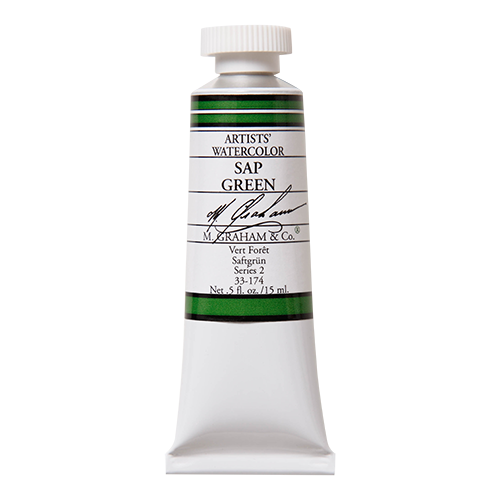 M Graham Watercolour 15ml Sap Green