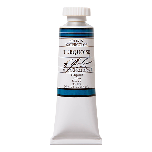 M Graham Watercolour 15ml Series 2 Turquoise (Online Only)