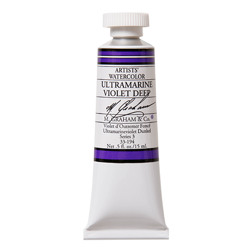 M Graham Watercolour 15ml Ultramarine Violet Deep