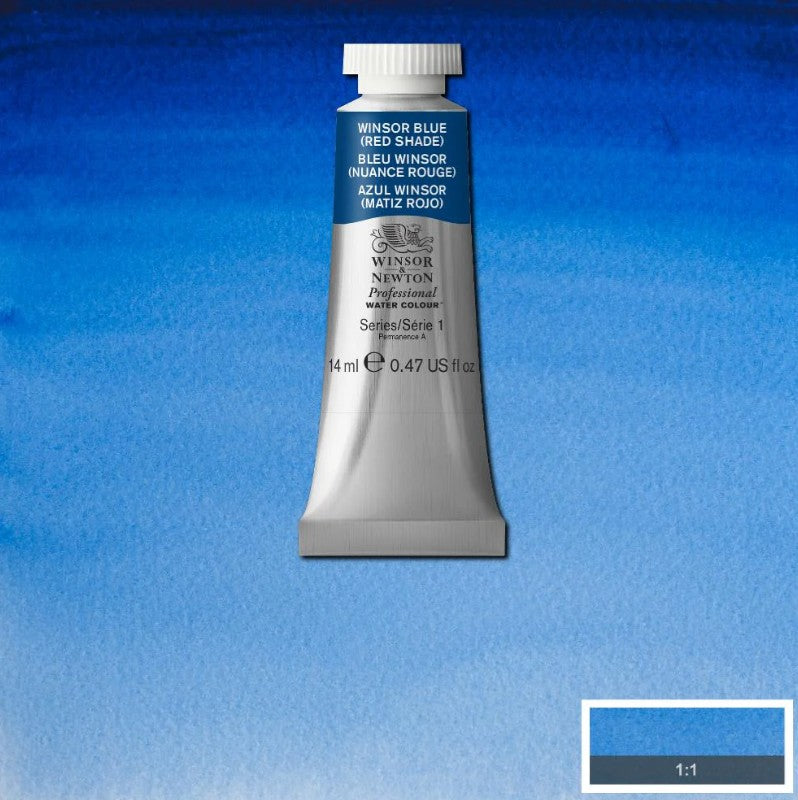 Winsor & Newton Artists' Watercolour 14ml Winsor Blue (Red Shade)