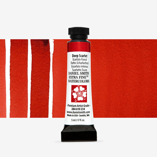 Daniel Smith Watercolour 5ml Series 1 Deep Scarlet