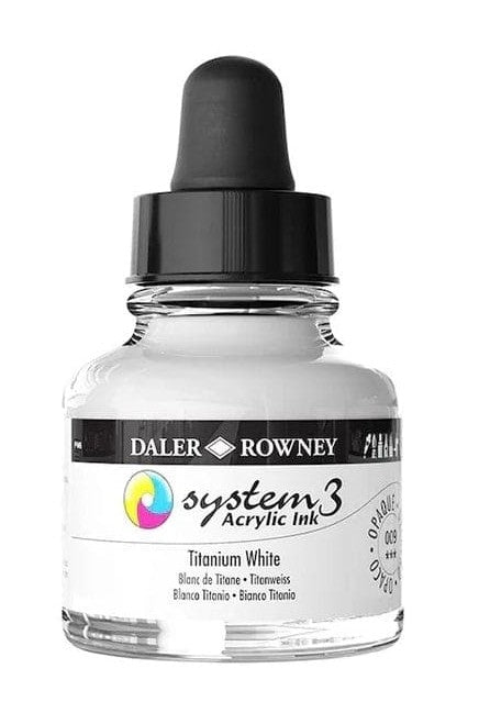 Daler System3 Ink 29.5ml 009 Titanium White