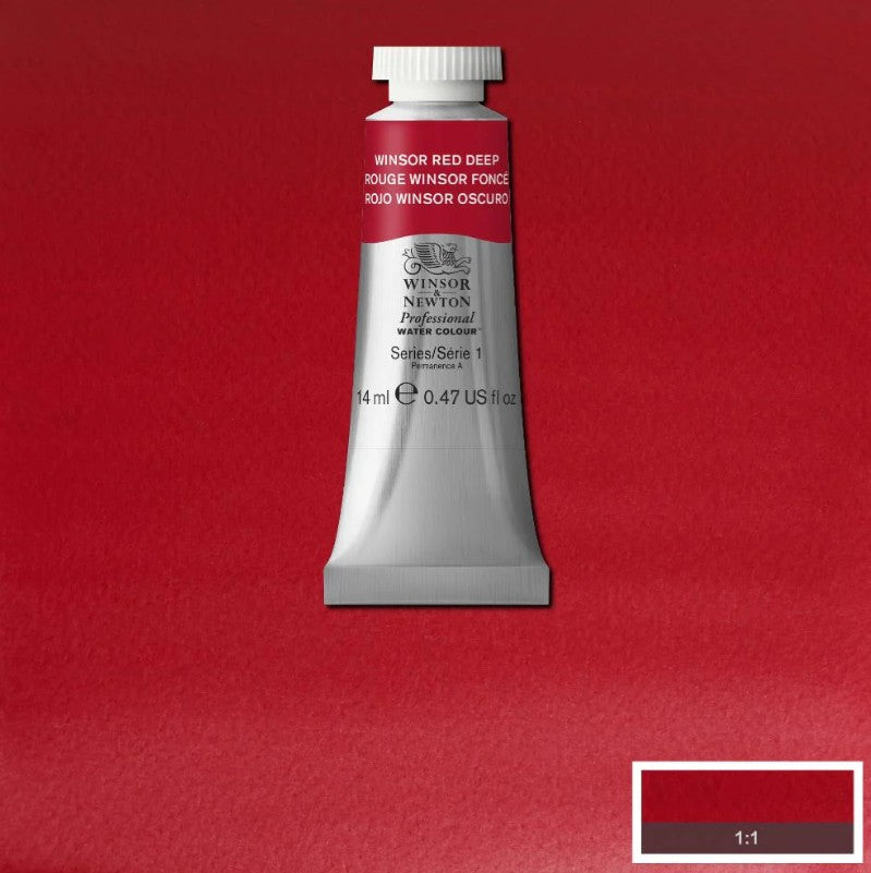 Winsor & Newton Artists' Watercolour 14ml Winsor Red Deep