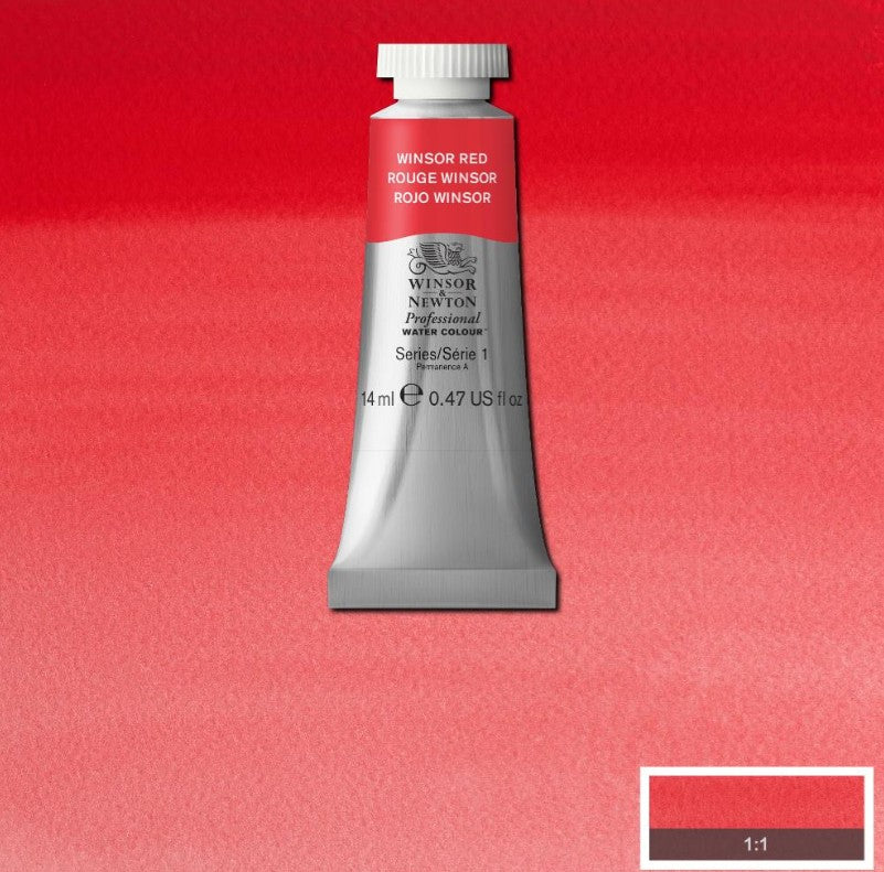 Winsor & Newton Artists' Watercolour 14ml Winsor Red