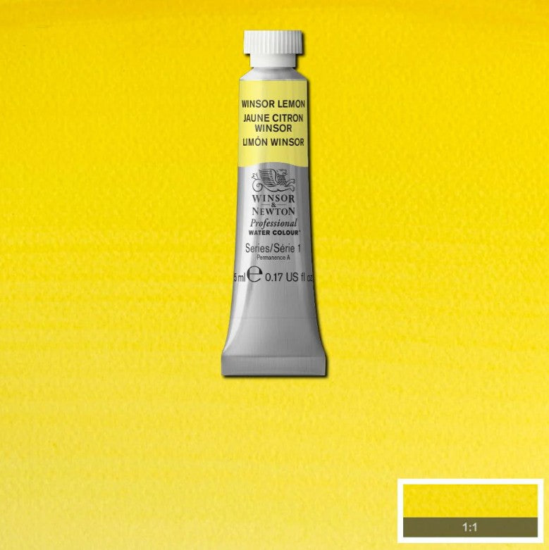 Winsor & Newton Artists' Watercolour 5ml Winsor Lemon