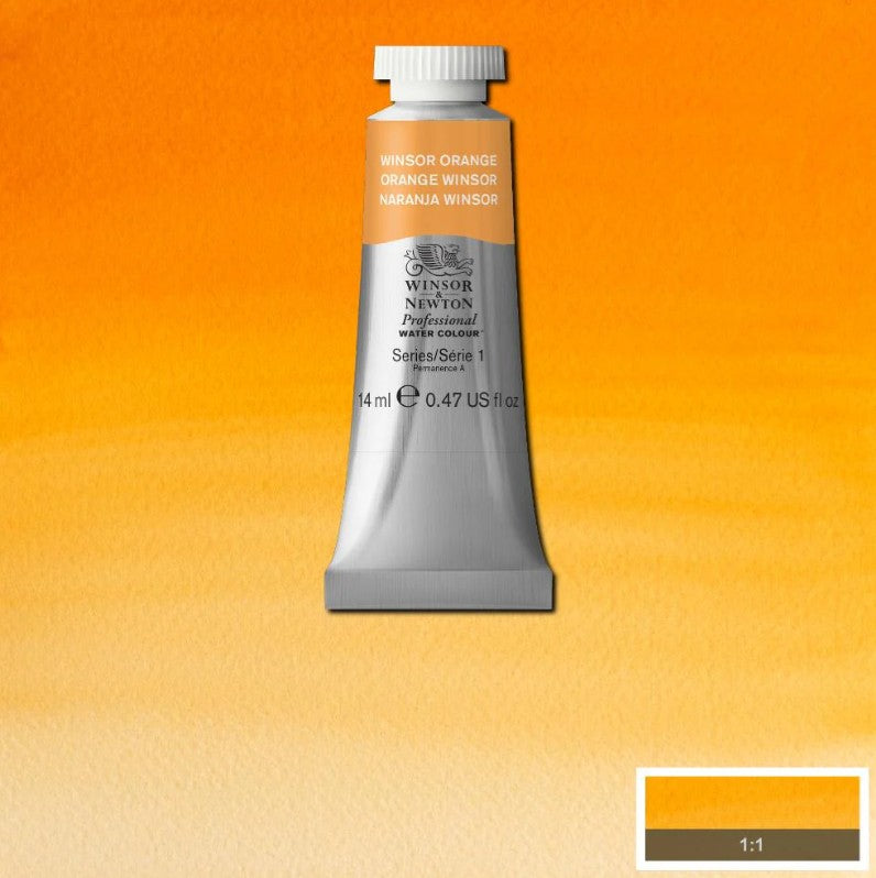 Winsor & Newton Artists' Watercolour 14ml Winsor Orange