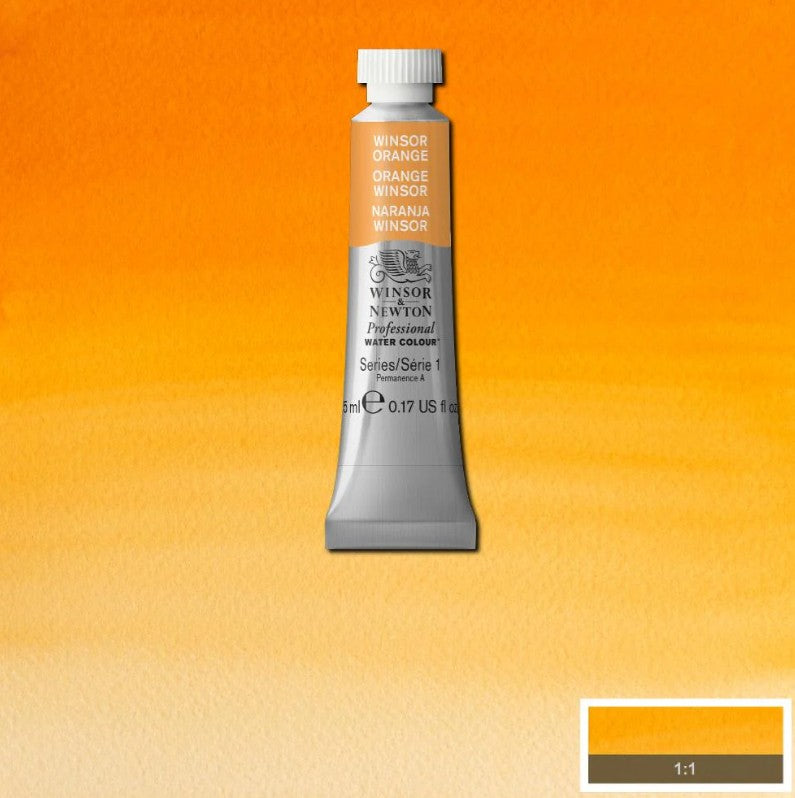 Winsor & Newton Artists' Watercolour 5ml Winsor Orange