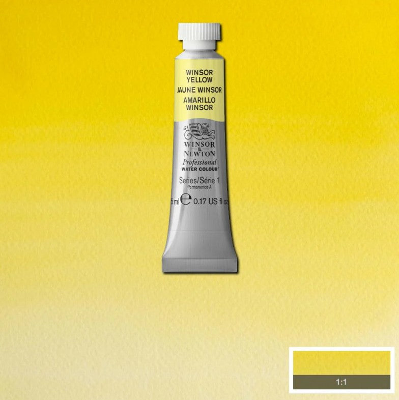 Winsor & Newton Artists' Watercolour 5ml Winsor Yellow