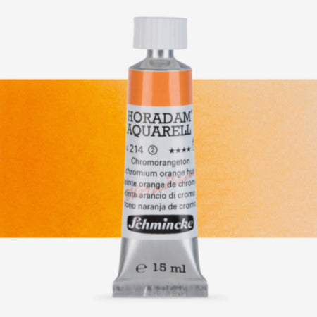 Schmincke Horadam Aquarell 15ml 214 Chromium Orange Hue