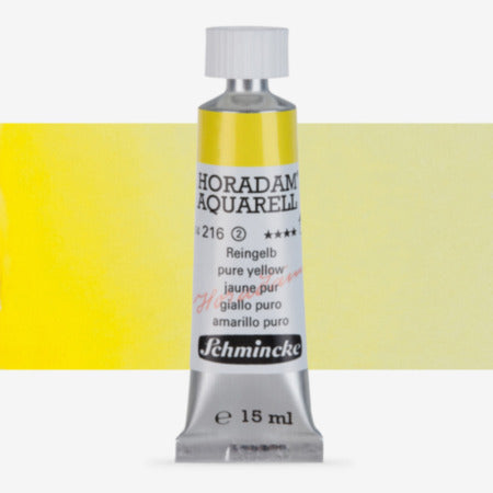 Schmincke Horadam Aquarell 15ml 216 Pure Yellow