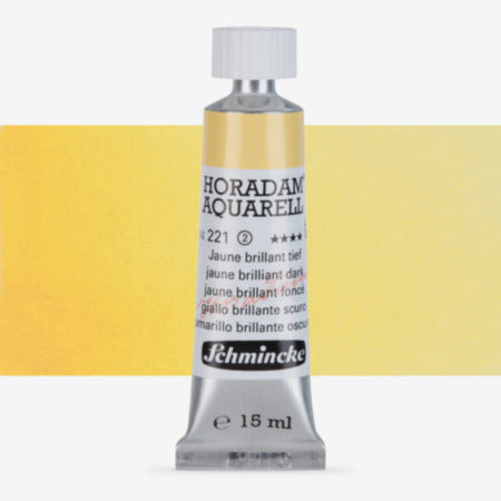 Schmincke Horadam Aquarell 15ml 221 Jaune Brilliant Dark