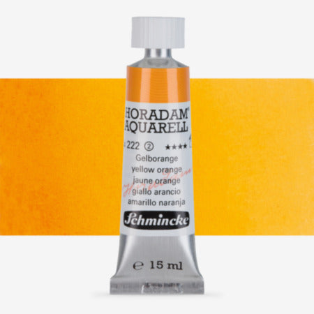 Schmincke Horadam Aquarell 15ml 222 Yellow Orange