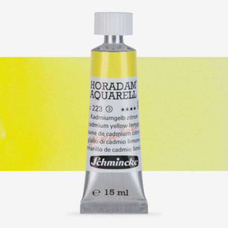 Schmincke Horadam Aquarell 15ml 223 Cadmium Yellow Lemon
