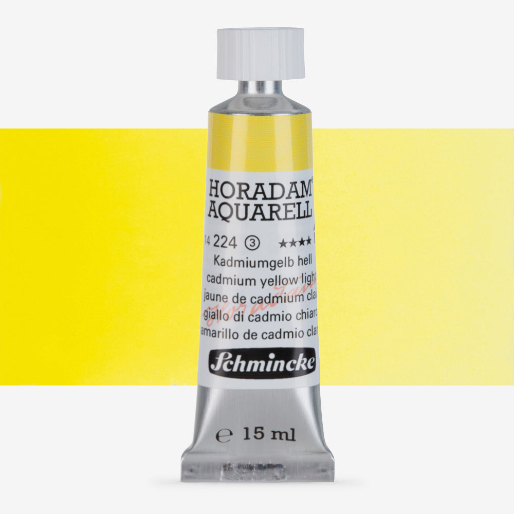 Schmincke Horadam Aquarell 15ml 212 Chrome Yellow Hue Light