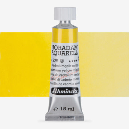 Schmincke Horadam Aquarell 15ml 225 Cadmium Yellow Medium