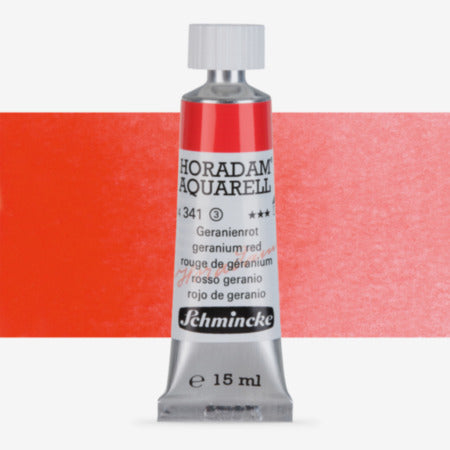 Schmincke Horadam Aquarell 15ml 341 Geranium Red