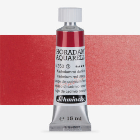 Schmincke Horadam Aquarell 15ml 350 Cadmium Red Deep
