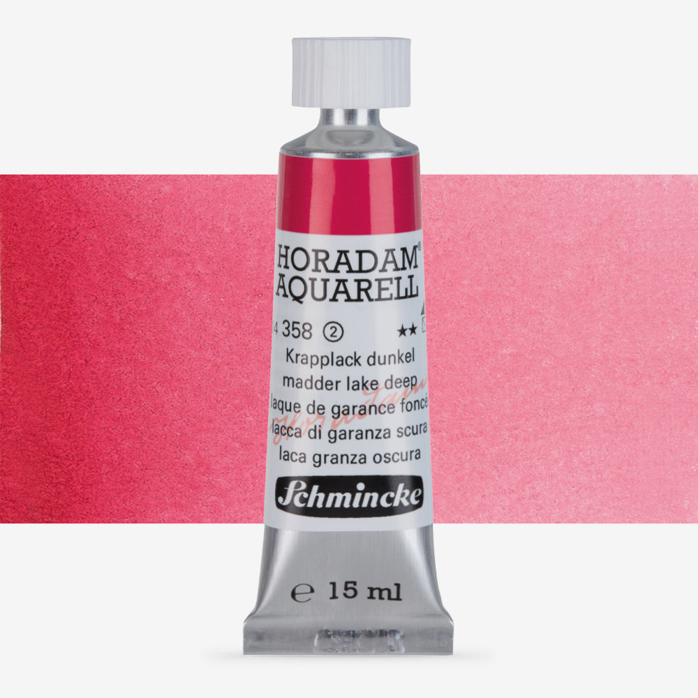Schmincke Horadam Aquarell 15ml 358 Madder Lake Deep