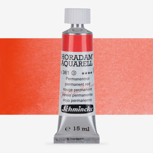 Schmincke Horadam Aquarell 15ml 361 Permanent Red