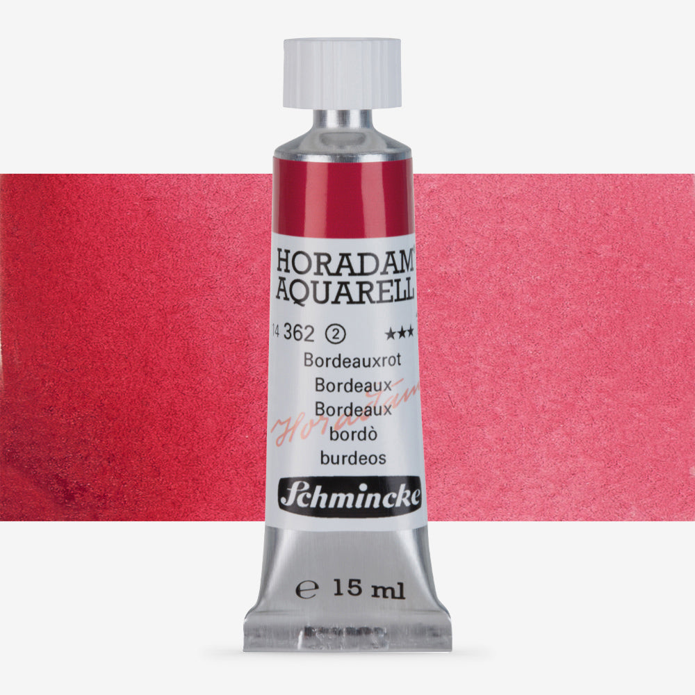 Schmincke Horadam Aquarell 15ml 362 Bordeaux