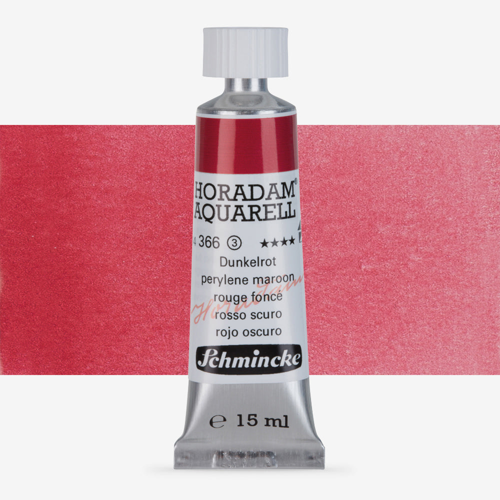 Schmincke Horadam Aquarell 15ml 366 Perylene Maroon