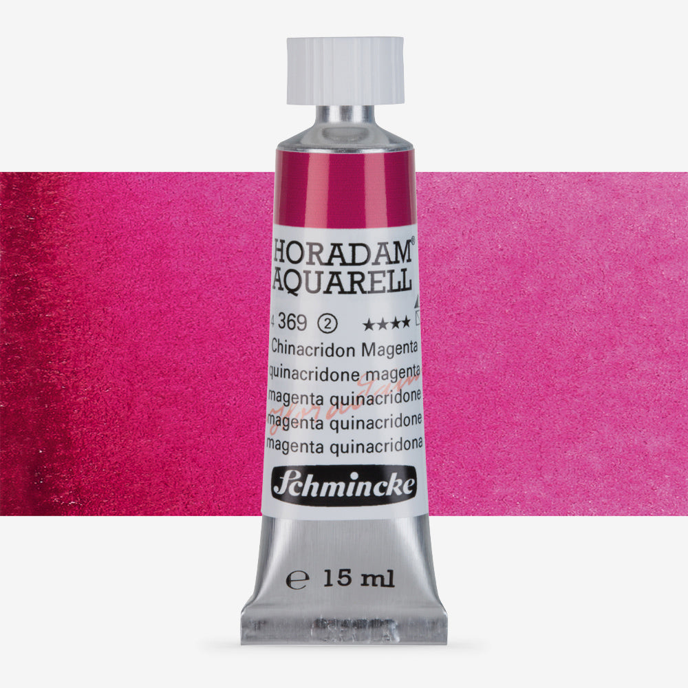 Schmincke Horadam Aquarell 15ml 369 Quinacridone Magenta