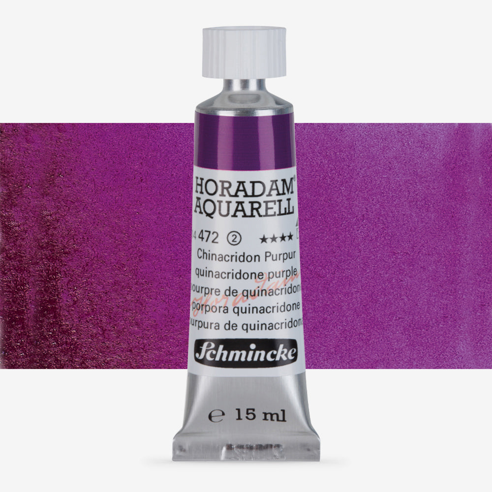 Schmincke Horadam Aquarell 15ml 472 Quinacridone Purple