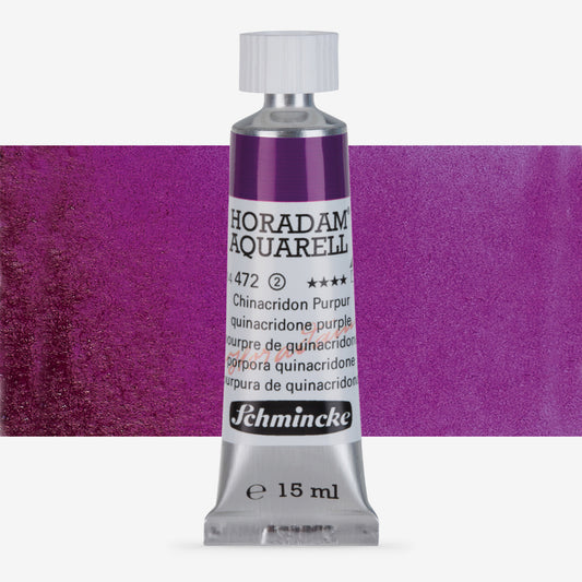 Schmincke Horadam Aquarell 15ml 472 Quinacridone Purple