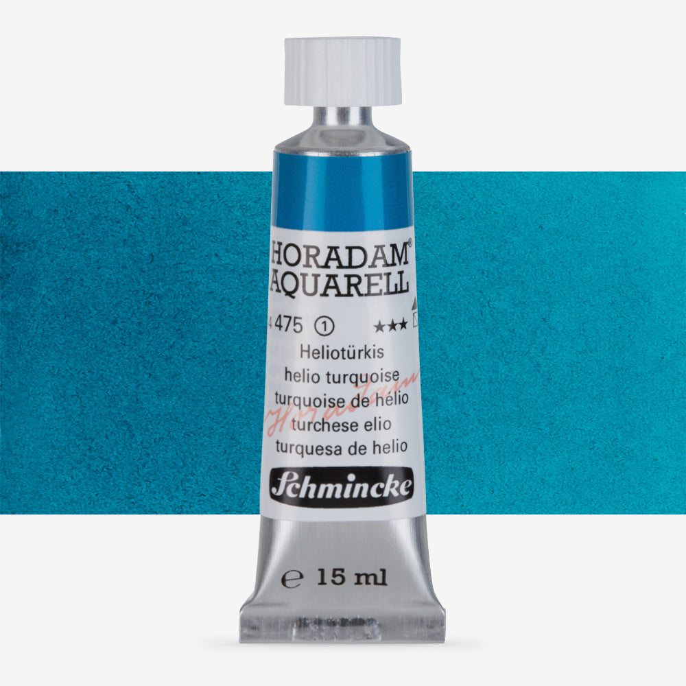 Schmincke Horadam Aquarell 15ml 475 Helio Turquoise