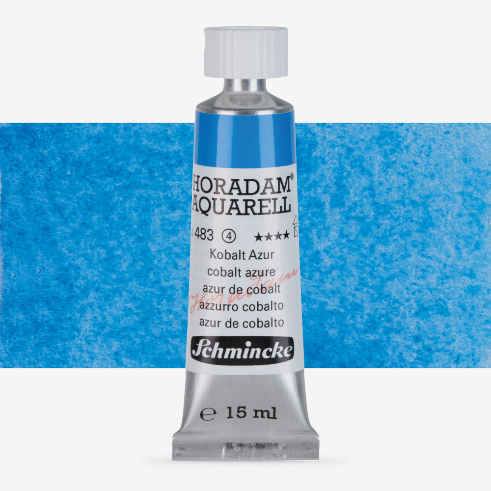 Schmincke Horadam Aquarell 15ml 483 Cobalt Azure