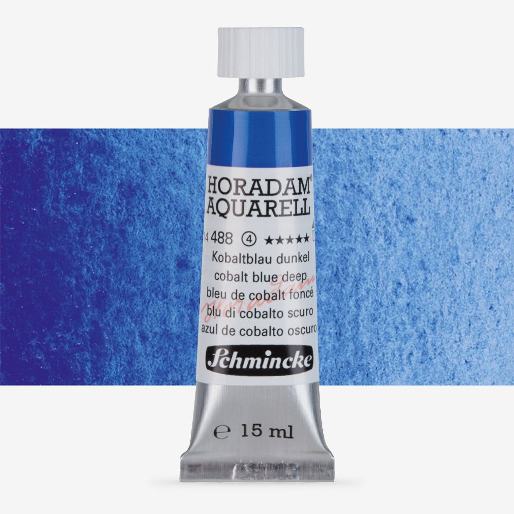 Schmincke Horadam Aquarell 15ml 488 Cobalt Blue Deep